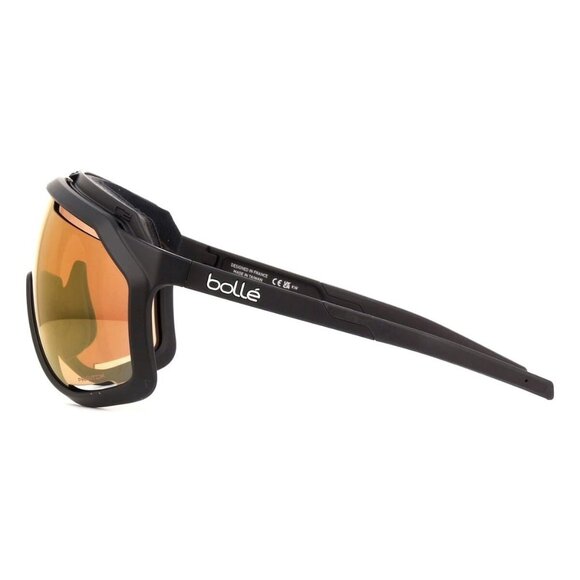 New BOLLE Black Shield Chronoshield BS018003 Sunglasses Women - Picture 3 of 4